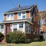 new roof installation and solar panels